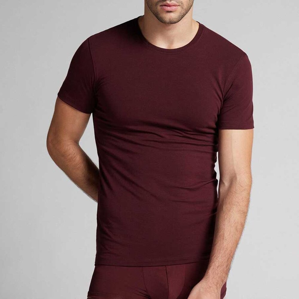 Intimissimi Short sleeve crewneck T-shirt in stretch Superior Cotton Size: L